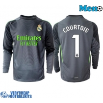 Real Madrid Thibaut Courtois #1 Goalkeeper Replica Third Shirt 2025-26 Long Sleeve